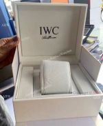 Replacement IWC Box For Sale - White Leather Watch Case